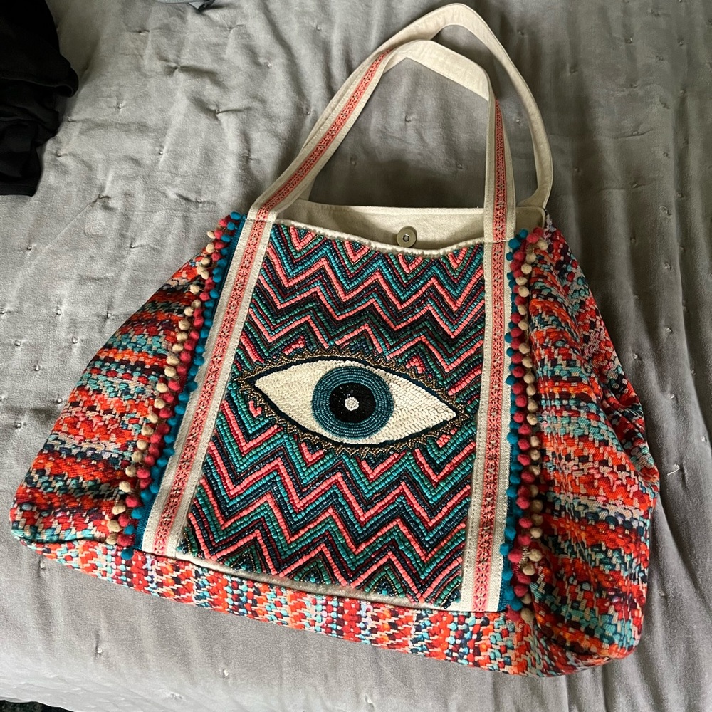 America and beyond Evil Eye bag
